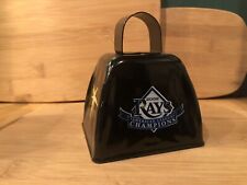 Tampa Bay Rays 2008 American League Champions Cowbell Giveaway Black TG Lee picture