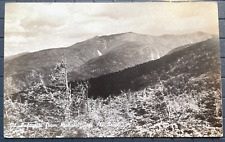 Vintage Postcard 1938 Mt. Lafayette Richard Taft Ski Trail NH *REAL PHOTO* picture