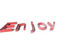 Vintage 20 Year Old “Enjoy”  From Coca Cola Plant . Must Buy All 5 Letters picture