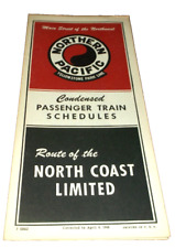 APRIL 1948 NORTHERN PACIFIC RAILROAD CONDENSED SYSTEM PUBLIC TIMETABLE picture