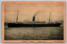 eStampsNet - RMSP Orduna Royal Mail Service 1924 Postcard Ships picture