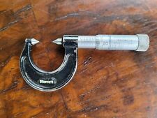 L. S. Starrett No. 210-A Screw Thread Comparator Micrometer 0-7/8” USA picture