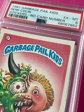 PSA 6 Topps OS9 Garbage Pail Kids 355b SEMI COLIN 355b Card NO # NUMBER ERROR picture