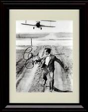 16x20 Framed Cary Grant Autograph Promo Print - Running From Plane picture
