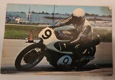 Triumph Tigerrific Motorcycle Gary Nixon #9 1967 Daytona 200 Postcard Unposted picture