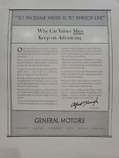 1939 General Motors Automobile  Fortune Magazine Print Advertising GM Value picture