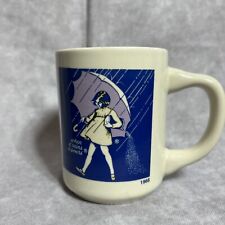 Vintage 1968 Morton Salt Girl “When it Rains it Pours”  Coffee Cup Mug Tea Cup picture