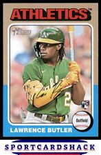 Lawrence Butler 2024 Topps Heritage #148 Oakland Athletics picture