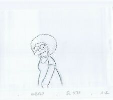 Simpsons 2006 Patty Original Art w/COA Animation Production Pencils HABF10 57 A2 picture