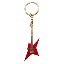 Keychain BC Rich Ironbird Gold And Red picture