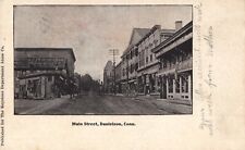 Uneeda Biscuit Sign Main Street Danielson Connecticut Vintage 1905 Postcard picture
