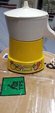 Vintage Sunbeam Juicer Mixer Yellow RARE- Tested-Free Shipping here 🌞🌞🌞🌞🌞 picture