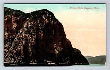 Montreal-Quebec, Trinity Rock, Saguenay River, Vintage Postcard picture