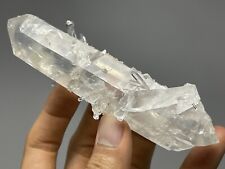 SUPERB Quartz Lemurian Natural Laser GENERATOR Wand Crystal Colombia 4.1oz S17a picture
