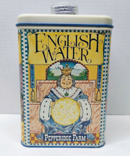 Vintage Pepperidge Farm Tin Cracker Container with Blue Magic Lid picture