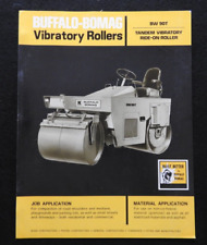 1973 Buffalo-Bomag Vibratory Roller Model BW-90T ENGINEERING Spec Brochure NICE picture