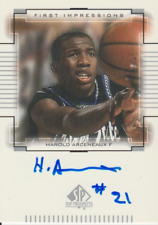 Harold Arceneaux 2000 UD SP Top Prospects First Impressions autograph auto card picture