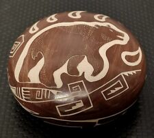 Native American Hopi Bear Pottery Signed Claw Nampeyo 4