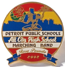 Rose Parade 2002 Detroit Public Schools All City Marching Band Lapel Pin(072423) picture
