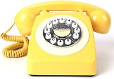 Rotary Phone, MCHEETA 1960's Retro Dial Phone, Classic Landline Phones with Redi picture