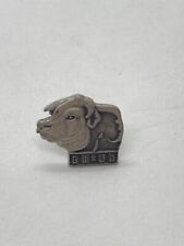 VINTAGE BI-LO BULL GROCERY STORE MASCOT TIE TACK LAPEL PIN STERLING SILVER 3.6g picture