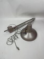 Vintage MCM Luxo Adjustable Extension Arm Work Light Table Bench Lamp C-Clamp picture