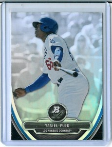 Yasiel Puig-Dodgers-Baseball Card