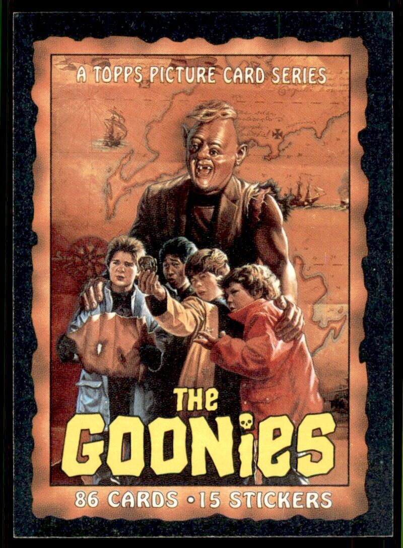 1985 Topps THE GOONIES THE GOOINES #1