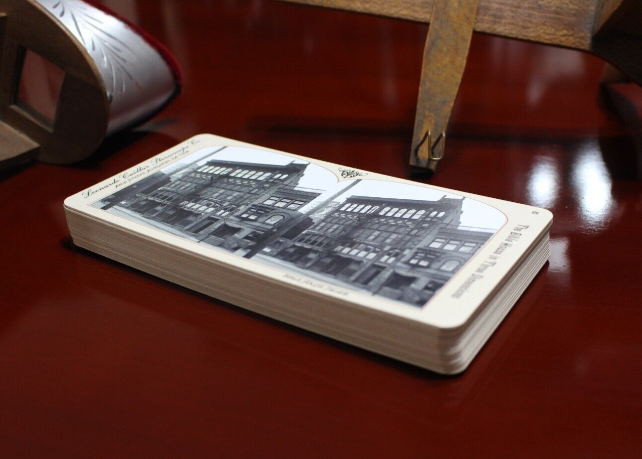 Watchtower IBSA Bible House Stereoscope Cards Full Set 16 Stereoviews - 3D views
