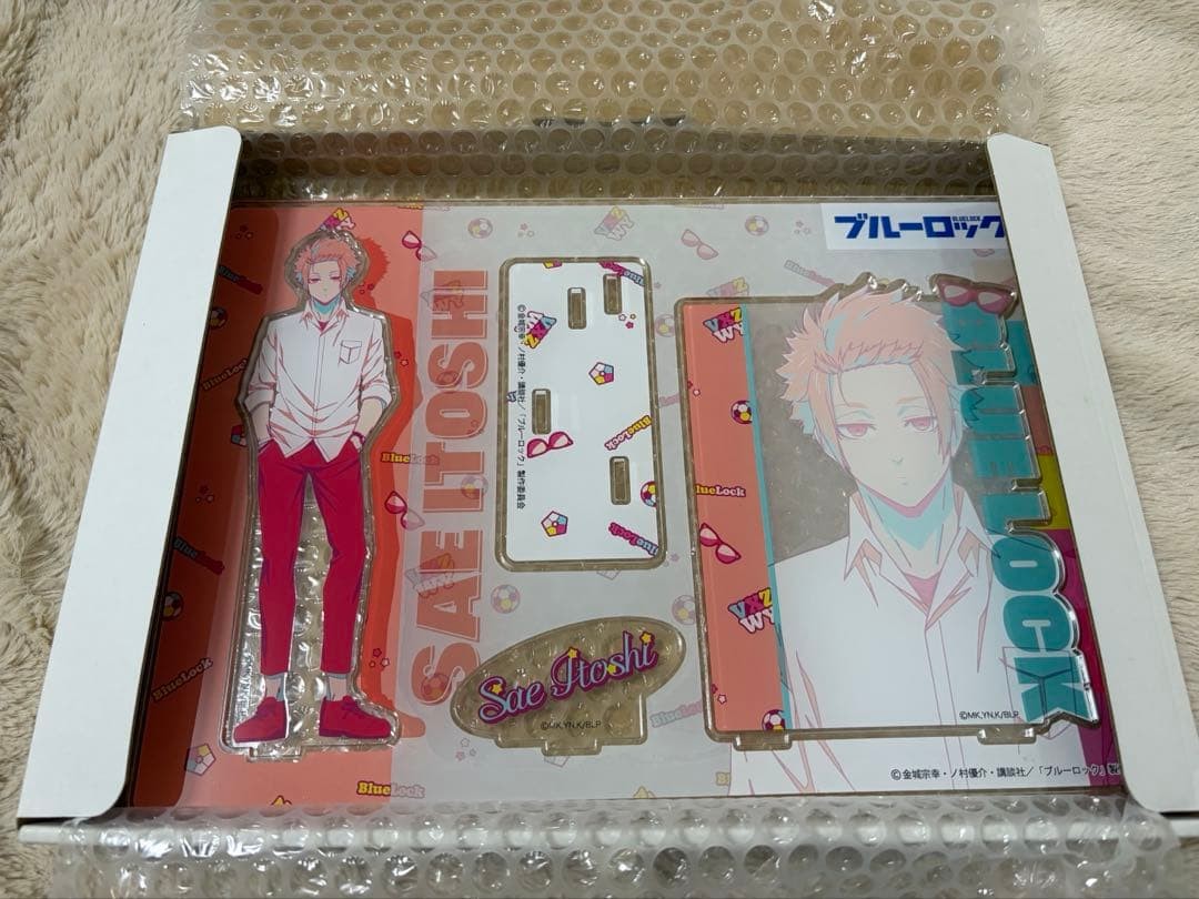 Blue Lock Sae Itoshi Anique Figure Rare Boxless Packaged Blue Lock Sae Itoshi Anique Figure Rare Boxless Packaged