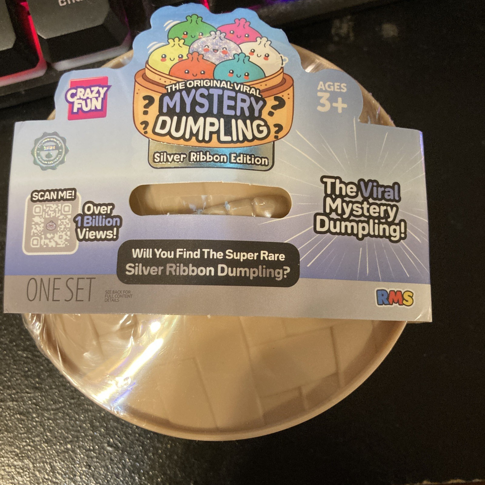 Five Below Viral Mystery Dumpling SILVER RIBBON EDITION Crazy Fun RMS NEW SEALED Five Below Viral Mystery Dumpling SILVER RIBBON EDITION Crazy Fun RMS NEW SEALED