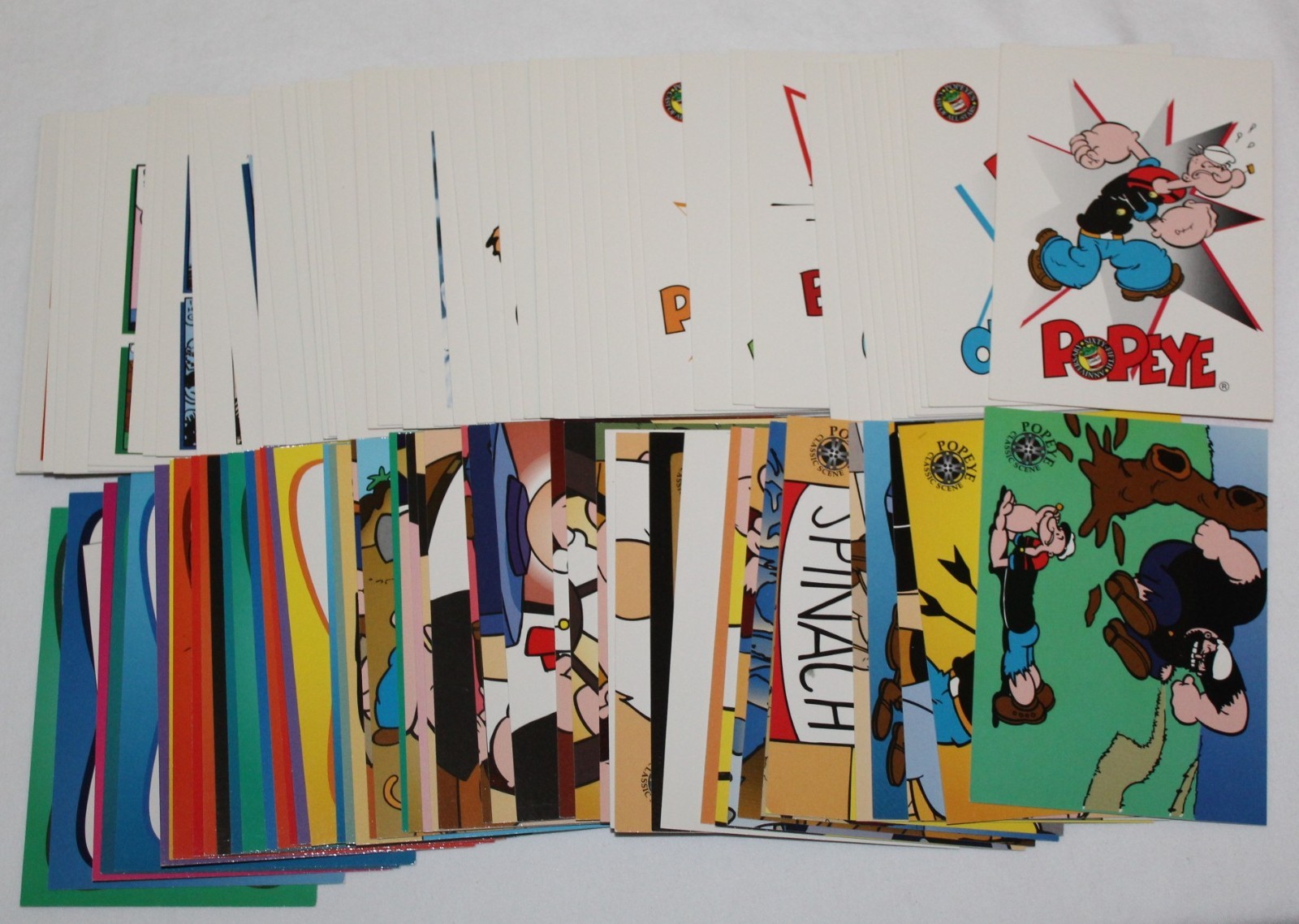 1994 Card Creations POPEYE the Sailor Man Trading Cards Near-Complete Set 99/100 1994 Card Creations POPEYE the Sailor Man Trading Cards Near-Complete Set 99/100