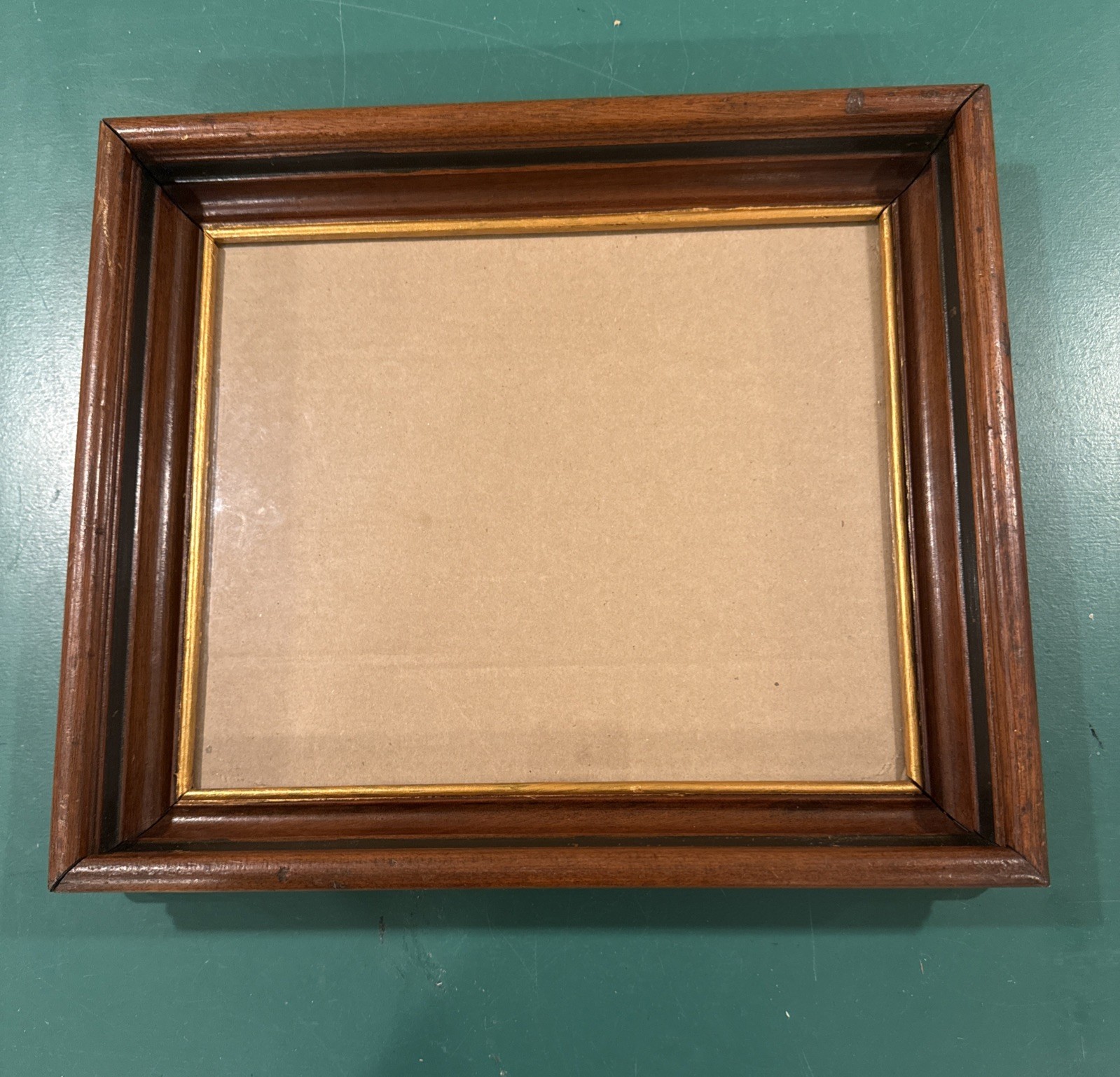 Antique Wood Frame with Gold Gilt 11.5 X 14 In Antique Wood Frame with Gold Gilt 11.5 X 14 In