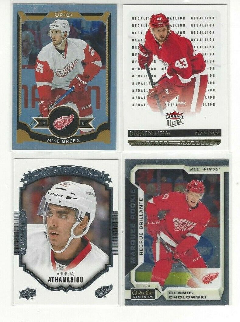 2015-16 Upper Deck UD Portraits #P65 Andreas Athanasiou Detroit Red Wings