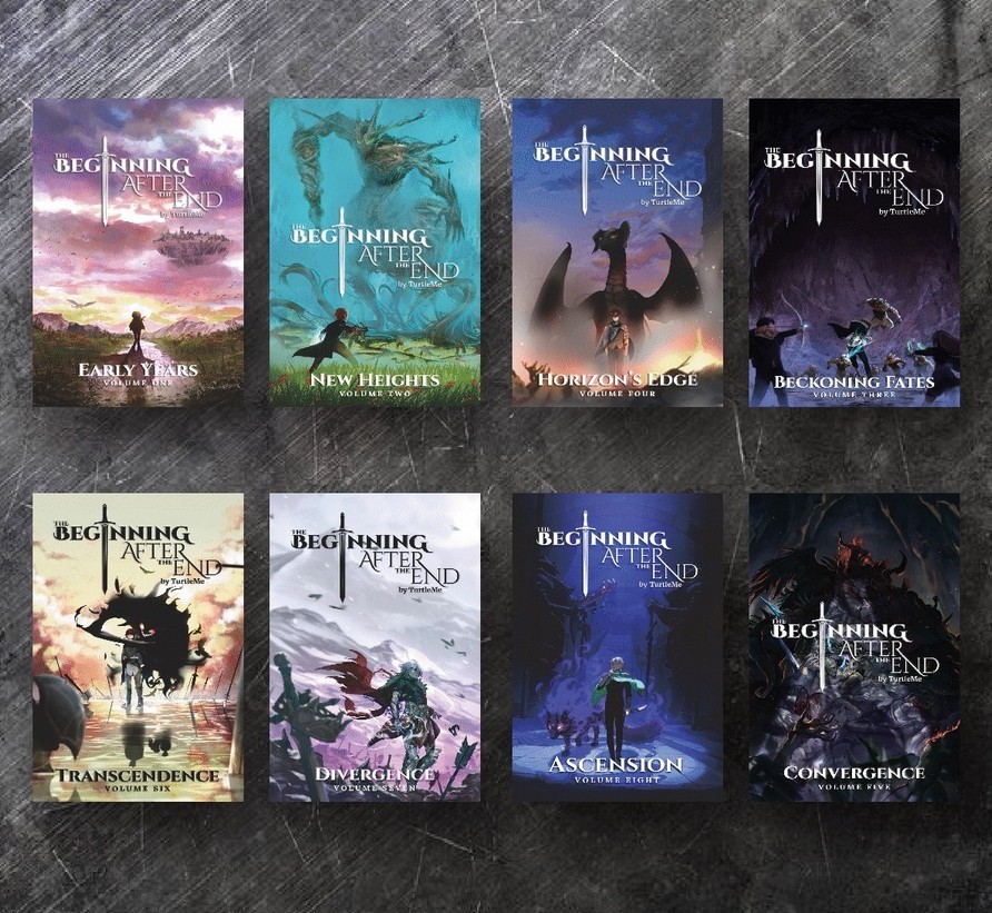 The Beginning After The End Volume 1-12 Loose OR Full Set English Version Novels