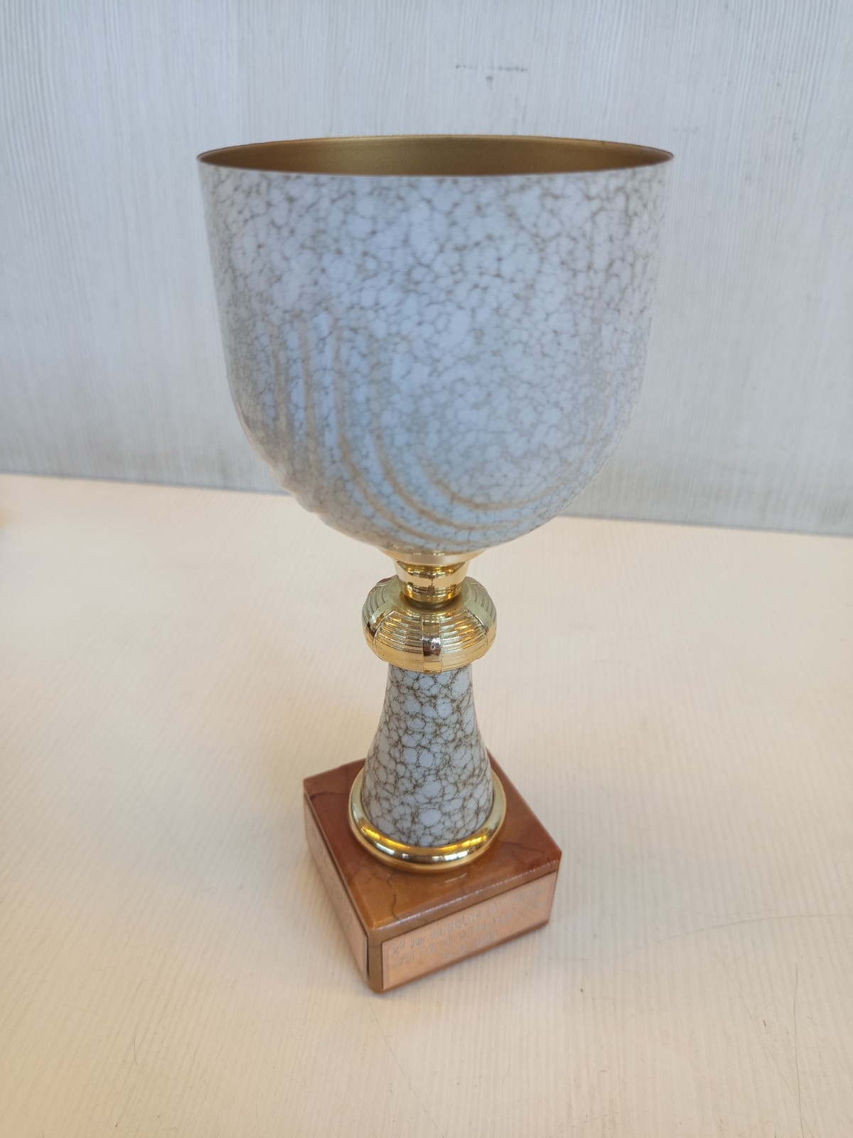 original 1998 Ferrari trophy cup regularity city Lemon Piedmont original 1998 Ferrari trophy cup regularity city Lemon Piedmont