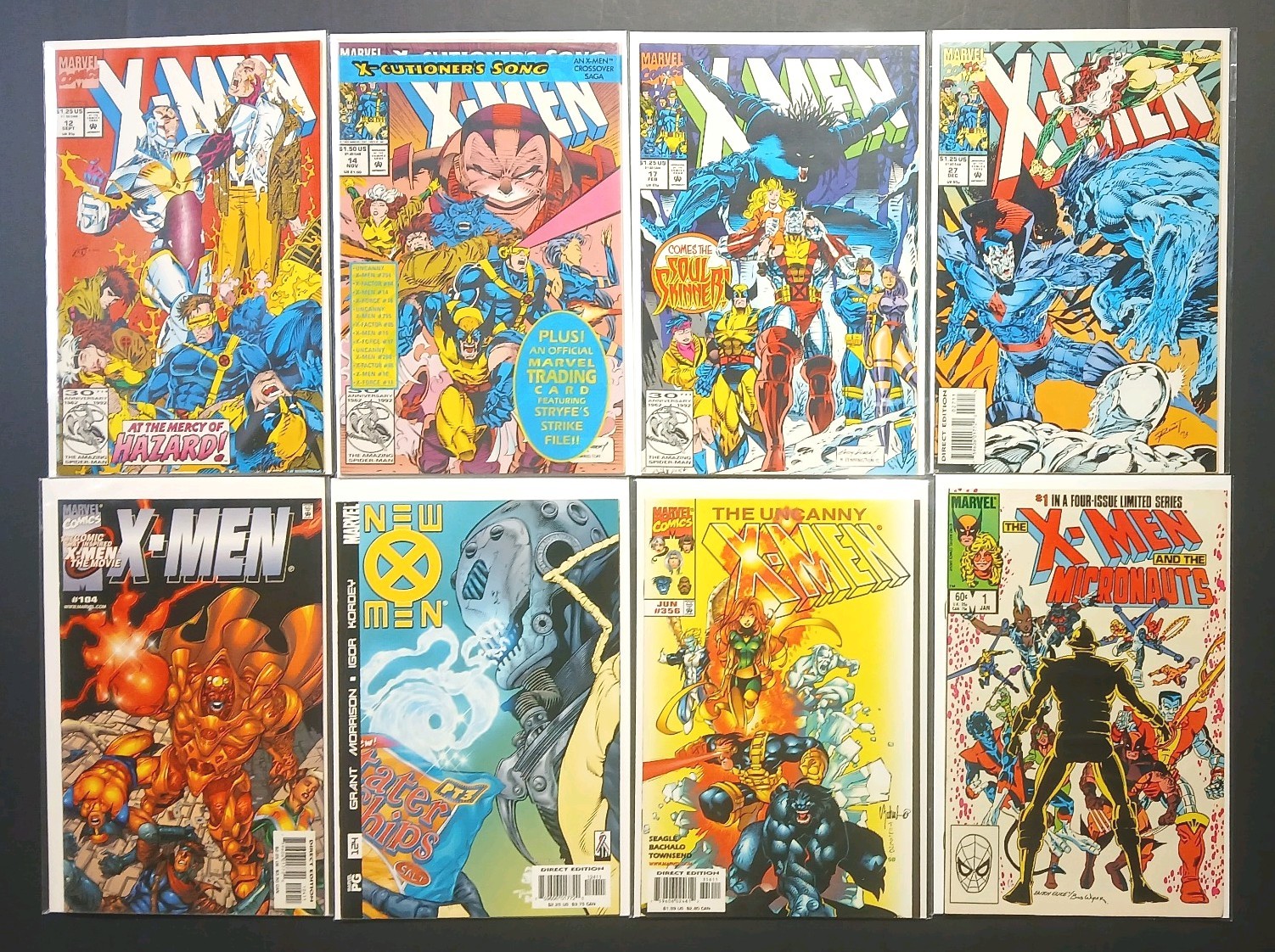X-Men Marvel Comic Book Lot X-Men Marvel Comic Book Lot