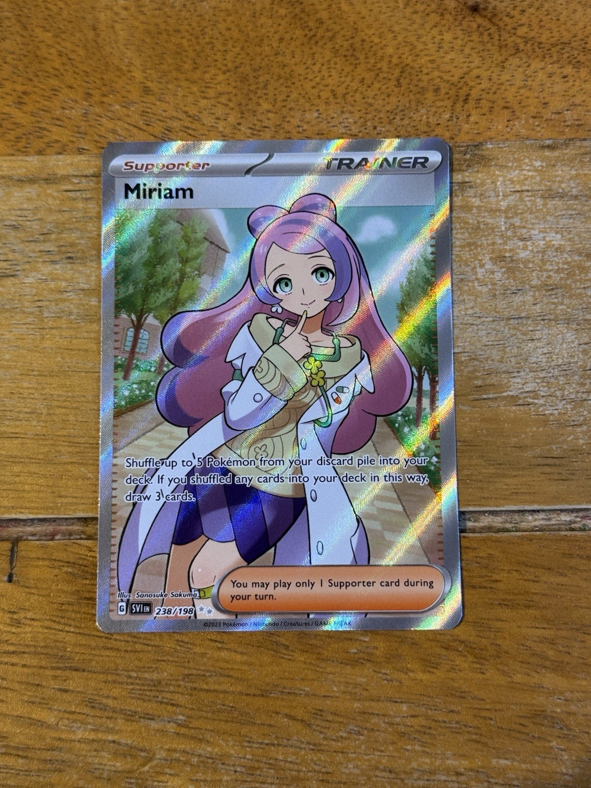 Miriam 238/198 Sv01: Scarlet & Violet Base Set Holo Pokémon TCG