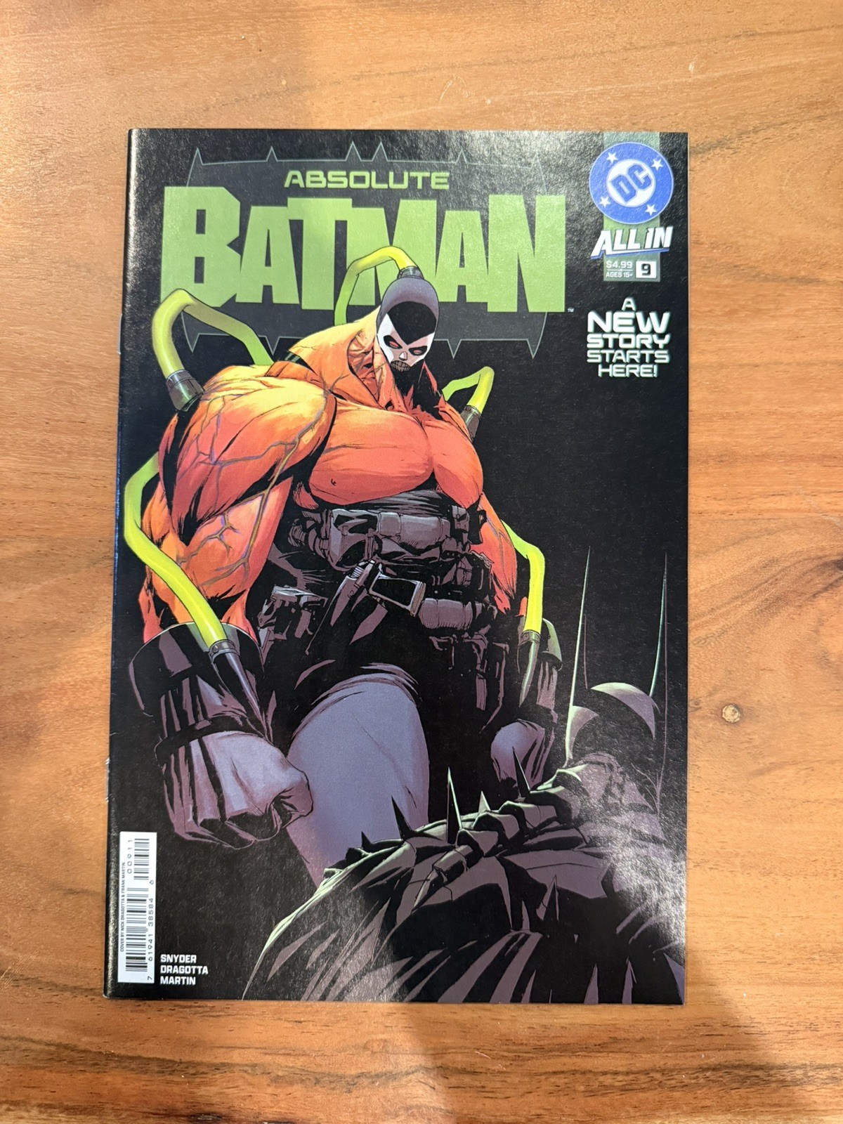 Absolute Batman#9 - 1st Printing Regular “A” Cover - DC Comics 2025 Absolute Batman#9 - 1st Printing Regular “A” Cover - DC Comics 2025