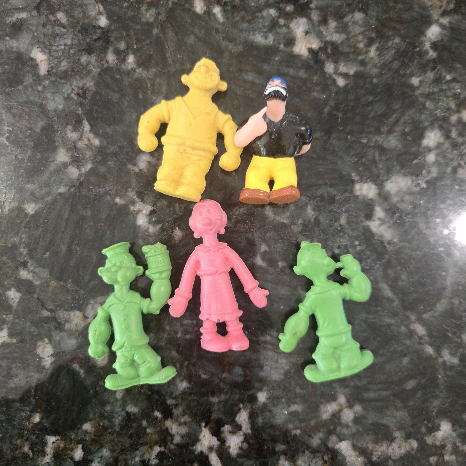 Vintage 1970s 1980s Popeye Erasers Figures Lot Olive Oyl Wimpy Bluto Rubber Vintage 1970s 1980s Popeye Erasers Figures Lot Olive Oyl Wimpy Bluto Rubber