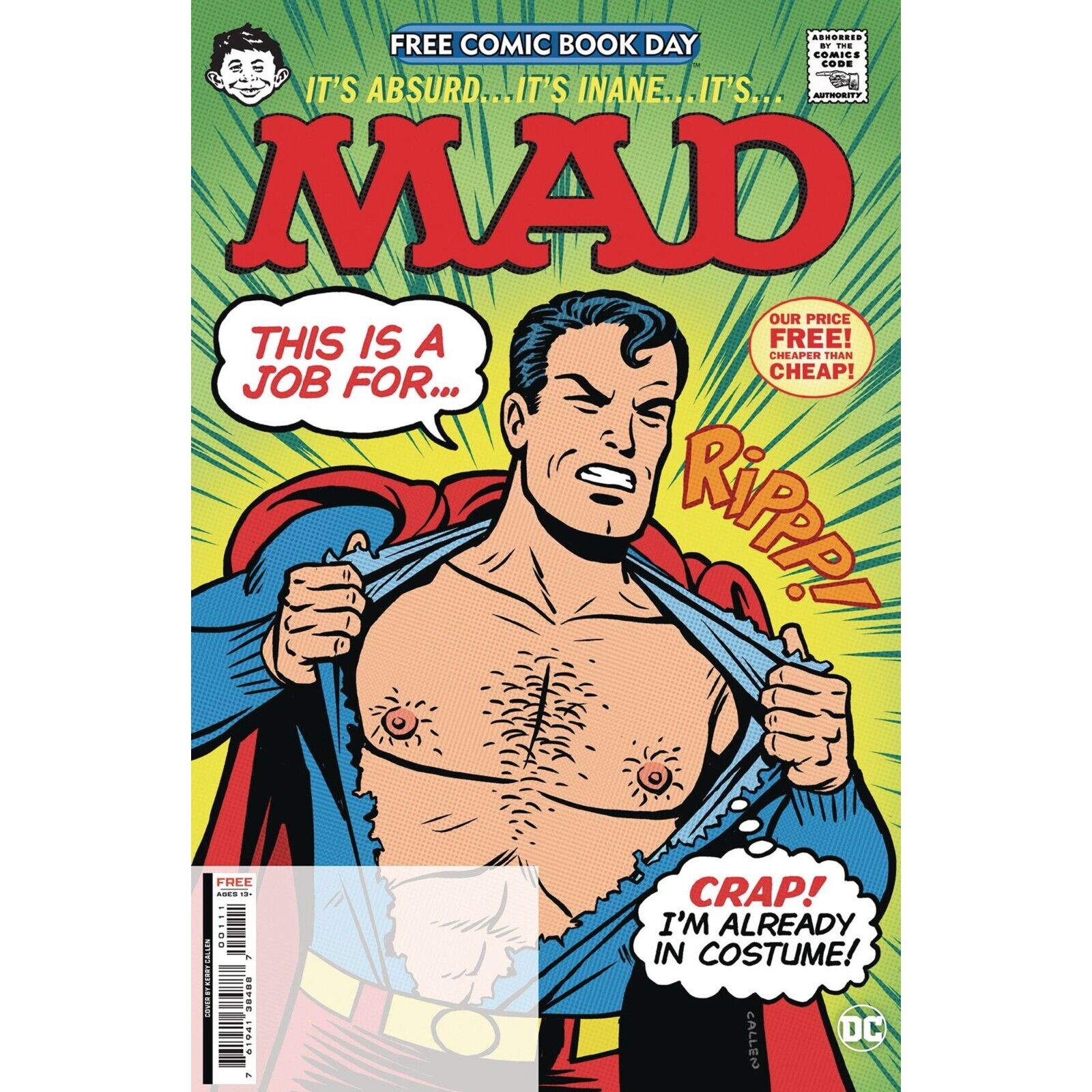 FCBD 2024 MAD Magazine (2024) | DC Comics