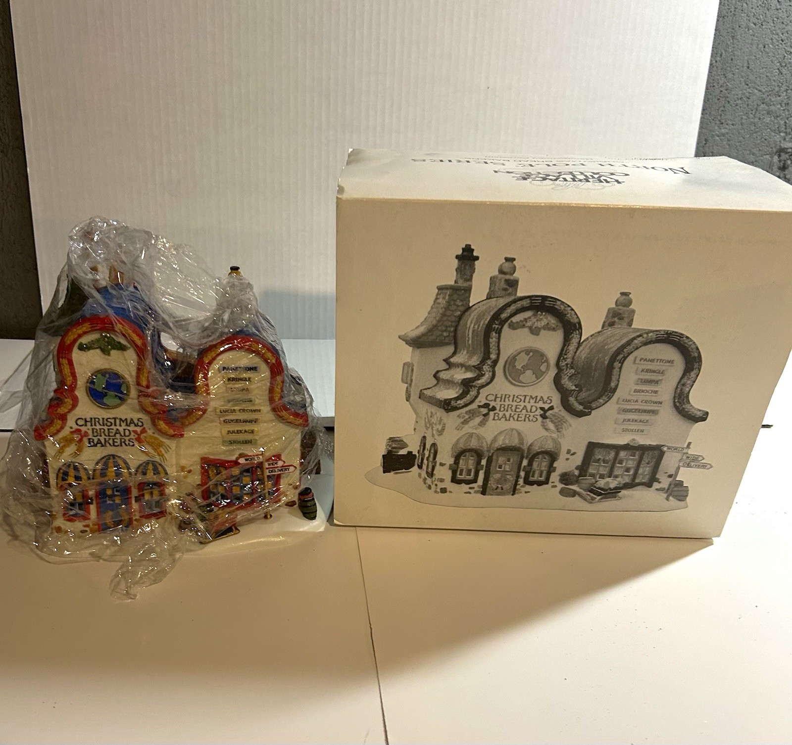 Department 56 Heritage Village North Pole Christmas Bread Bakers Porcelain Boxed Department 56 Heritage Village North Pole Christmas Bread Bakers Porcelain Boxed