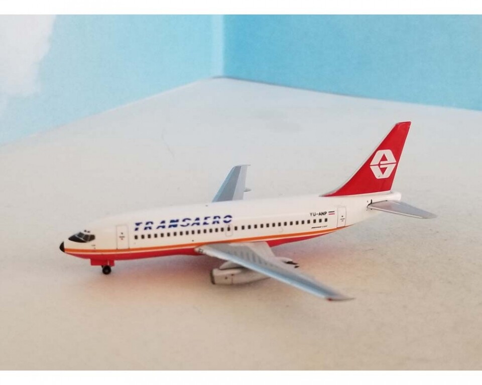 Aeroclassics AC419940 Transaero Boeing 737-200 Hybrid YU-ANP Diecast 1/400 Model Aeroclassics AC419940 Transaero Boeing 737-200 Hybrid YU-ANP Diecast 1/400 Model