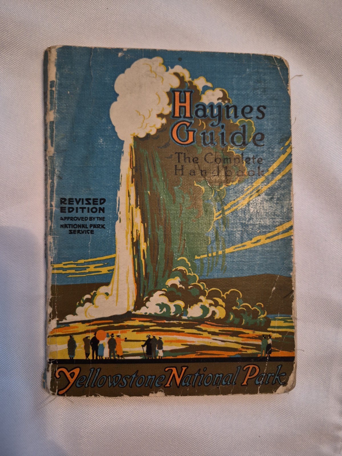 Vtg 1935 Yellowstone National Park Haynes Guide Book Handbook w/Map & Photos Vtg 1935 Yellowstone National Park Haynes Guide Book Handbook w/Map & Photos