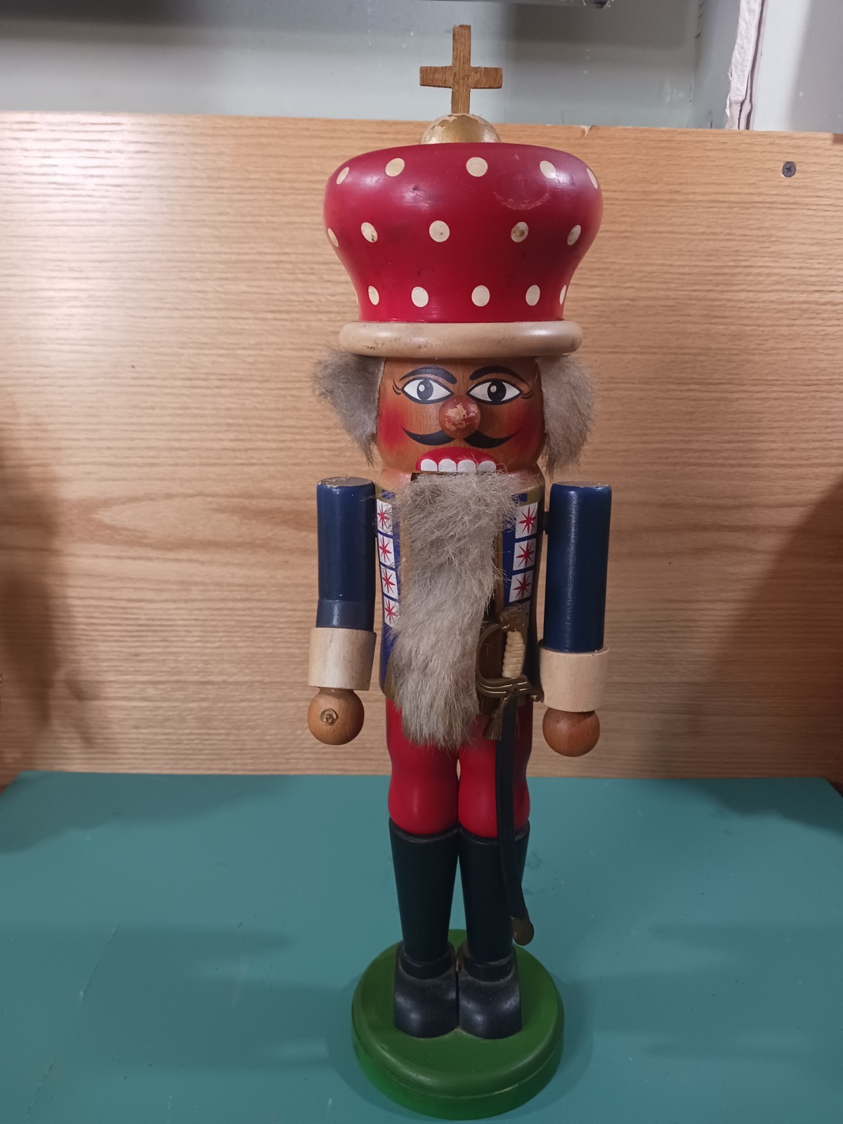 Vintage Steinbach Nutcracker Emperor Barbarossa King's Court RETIRED Rare Vintage Steinbach Nutcracker Emperor Barbarossa King's Court RETIRED Rare