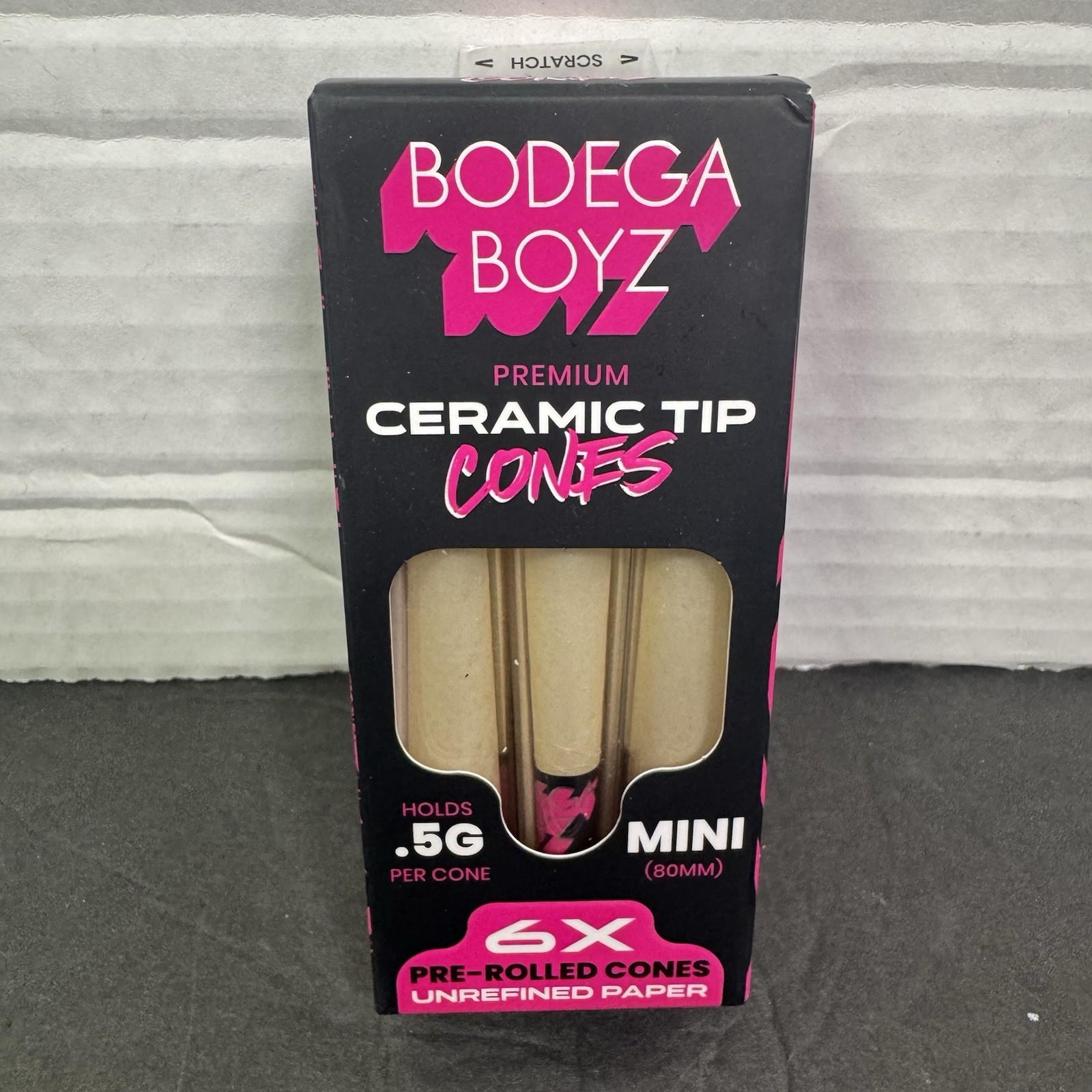 L@@K BODEGA BOYZ PREMIUM 6X MINI REUSABLE PRE-ROLLED CERAMIC TIP CONES L@@K BODEGA BOYZ PREMIUM 6X MINI REUSABLE PRE-ROLLED CERAMIC TIP CONES