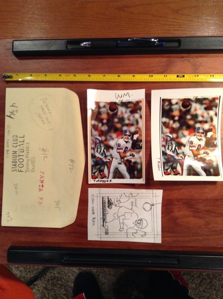Tommy Maddox Topps Football Card Co Production photo lot Denver Broncos picture 