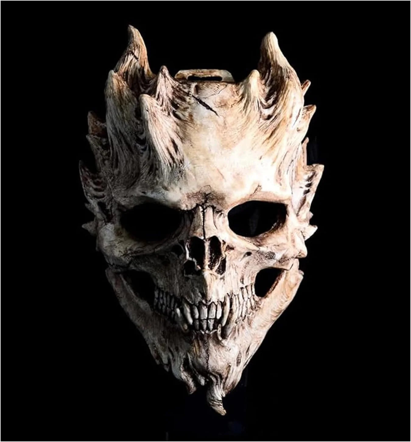 Full Head Skull Mask, Skeleton Mask forMen & Women - Deluxe Latex Helmet Cosplay