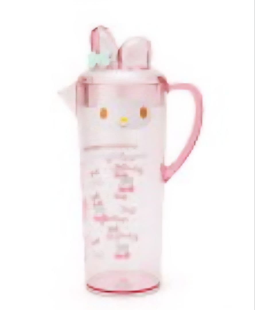 Sanrio 2016 My Melody 1.1L Clear Pink Pitcher Unopened Rare Collectible Sanrio 2016 My Melody 1.1L Clear Pink Pitcher Unopened Rare Collectible