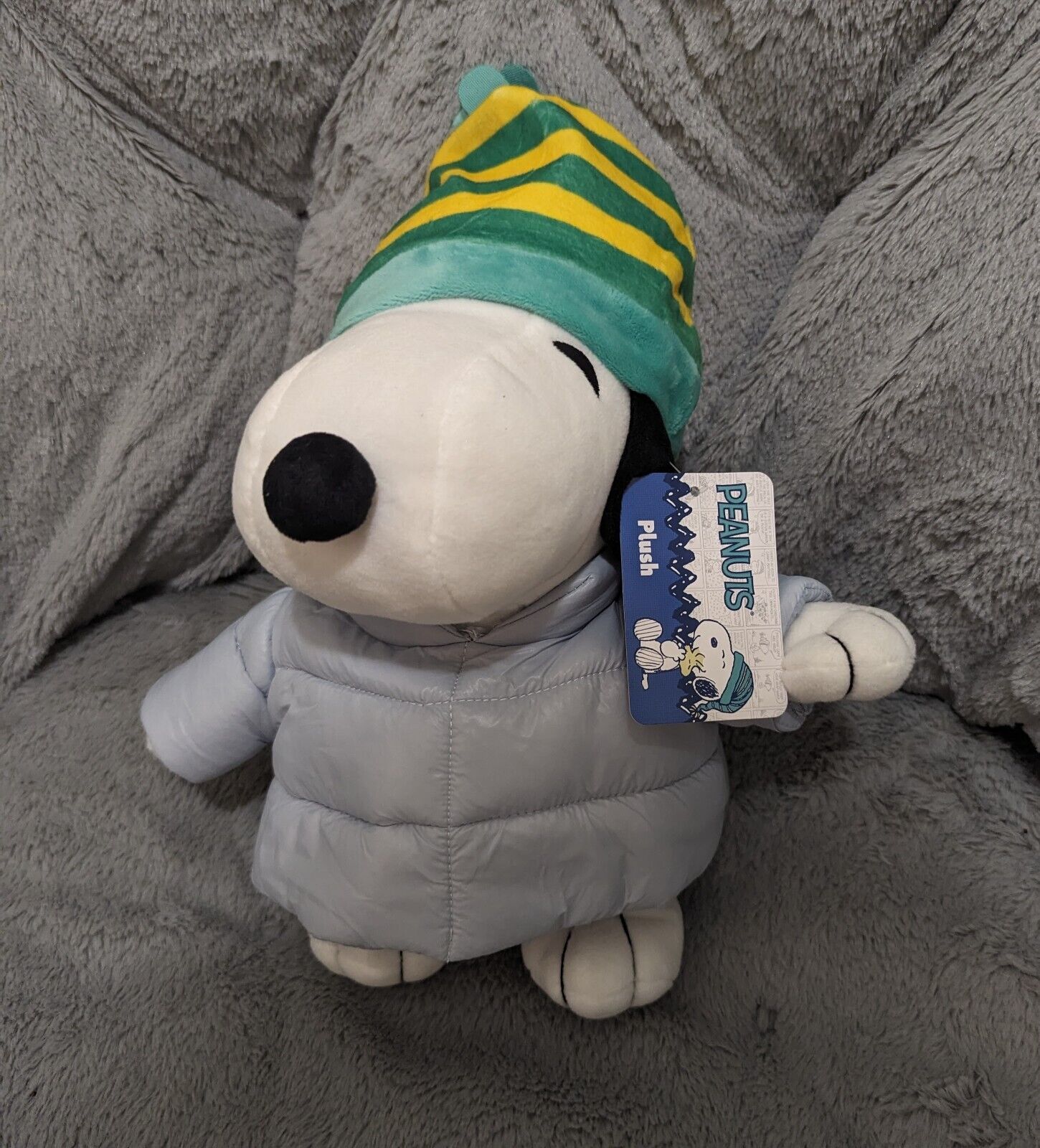 NEW 2023 Puffer Puffy Jacket Coat SNOOPY 12'' Plush Peanuts CVS Limited Edition